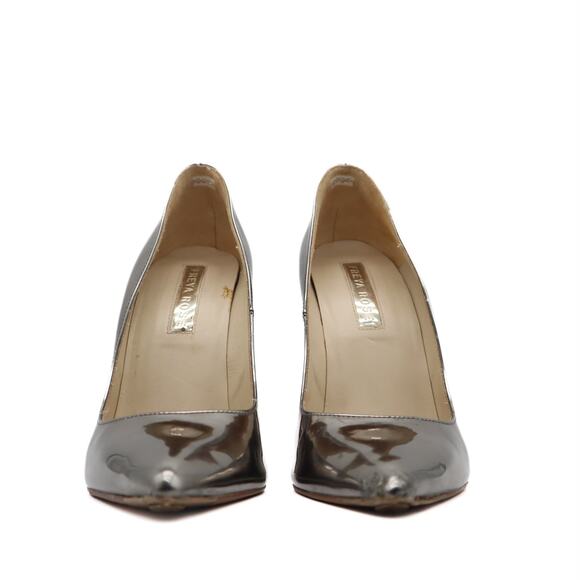 Freya Rose Aurora Chrome Disco Ball Reflective Pump Size 39 - Picture 3 of 14